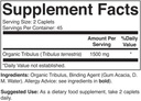 Brieofood Organic Tribulus 1500mg, 45 Servings, Vegetarian, Gluten Free, 90 Vegetarian Tablets 4