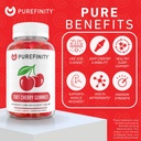PUREFINITY Tart Cherry Extract & Turmeric Ginger Gummies - Your Uric Acid Flush & Cleanse Bundle 4