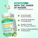 Soursop Graviola Gummeis, Organic Soursop Leaves and Fruit Extract for Cell Support & Regeneration, Immune Boost, Digestive Aid, Sugar Free/Vegan, 60 Count 5
