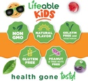 Lifeable Prebiotic Fiber Gummies for Kids | Kids Fiber Gummies 5g | Great Tasting Fiber Supplements for Kids | Prebiotic Gummies for Digestive Health | Fiber Gummy for Kids, Children | 90 Gummies 5