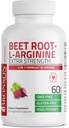 Bronson Beet Root + L-Arginine Nitric Oxide Production - Non-GMO, 60 Vegetarian Capsules 5