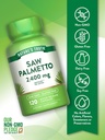 Nature's Truth Saw Palmetto Extract | 2400mg | 120 Capsules | Non-GMO & Gluten Free Supplement 4