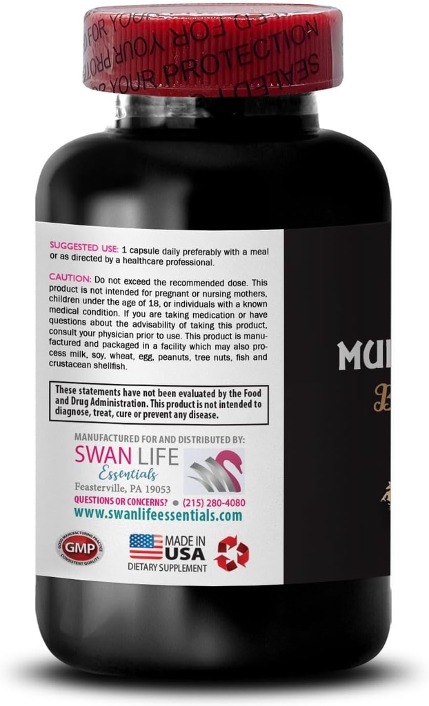 Mindful Performance - MUIRA PUAMA BARK EXTRACT - Active Mindset Support, Plant-Based Revive, Herbal Awakening, Botanical Drive, Energy Synergy Formula, Sustainable Energy 1 Bottle 60 Capsules 4