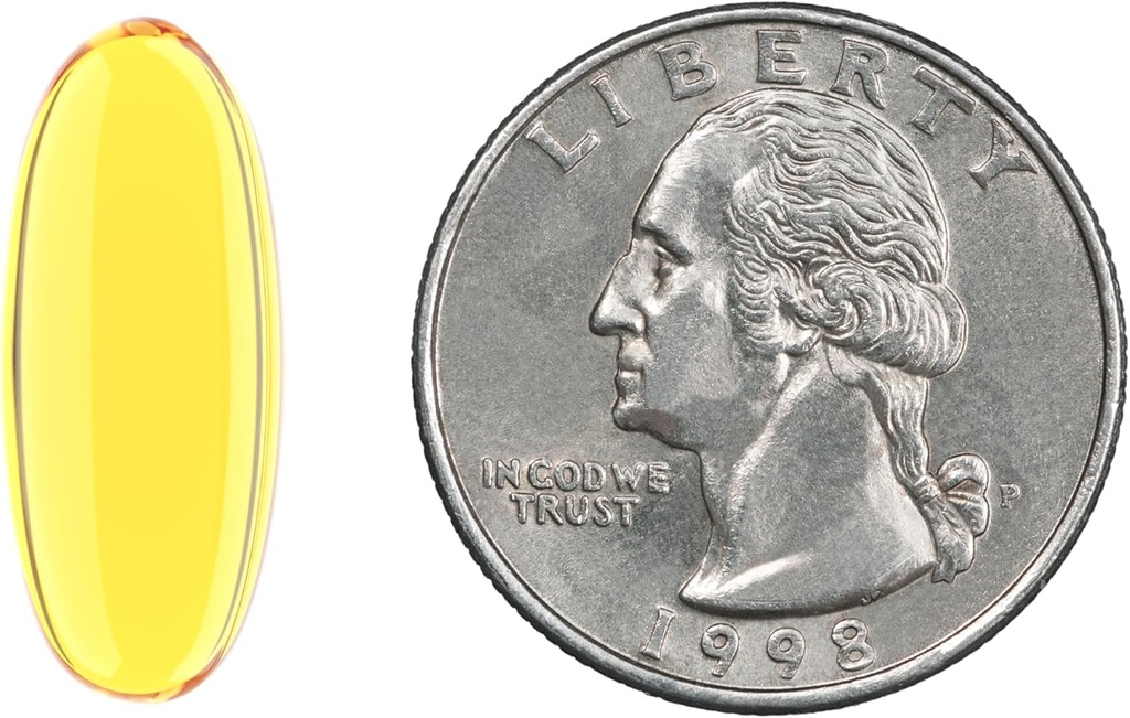 Basics - Omega 3 Fish Oil, 1000 mg, 90 Softgels (1 per serving), Gluten Free 4