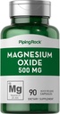 Piping Rock Magnesium Oxide 500mg Capsules | 90 Count | Non-GMO, Gluten Free Supplement 2