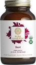 PURE SYNERGY Organic Beet Juice Powder | Pre-Workout Supplement | Organic Beet Root Juice Powder | for Healthy Circulation, Exercise, and Detoxification (6.4 oz.) 5
