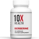 10X Health Berberine Supplement 500mg - Contains Dihydroberberine Supplement for Better Absorption - Supports Cardiovascular & Gut Health Supplements for Women & Men - 30 Capsules 2