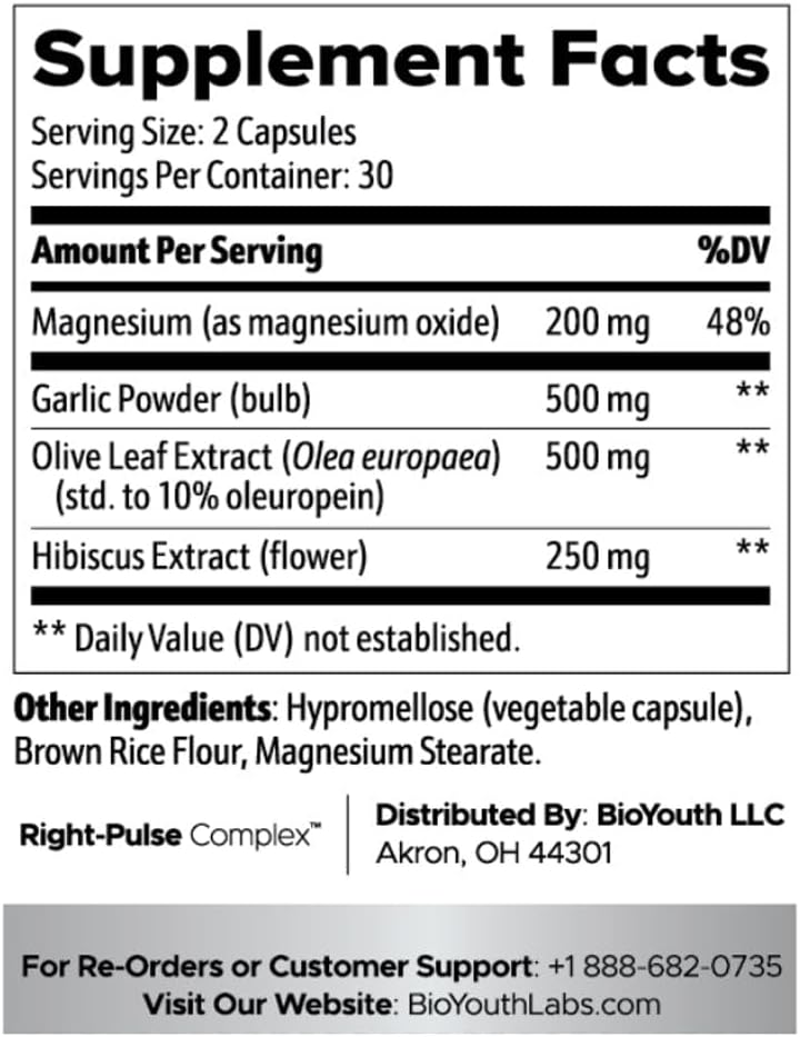 Right-Pulse Complex™ Blood Pressure Supplement 3