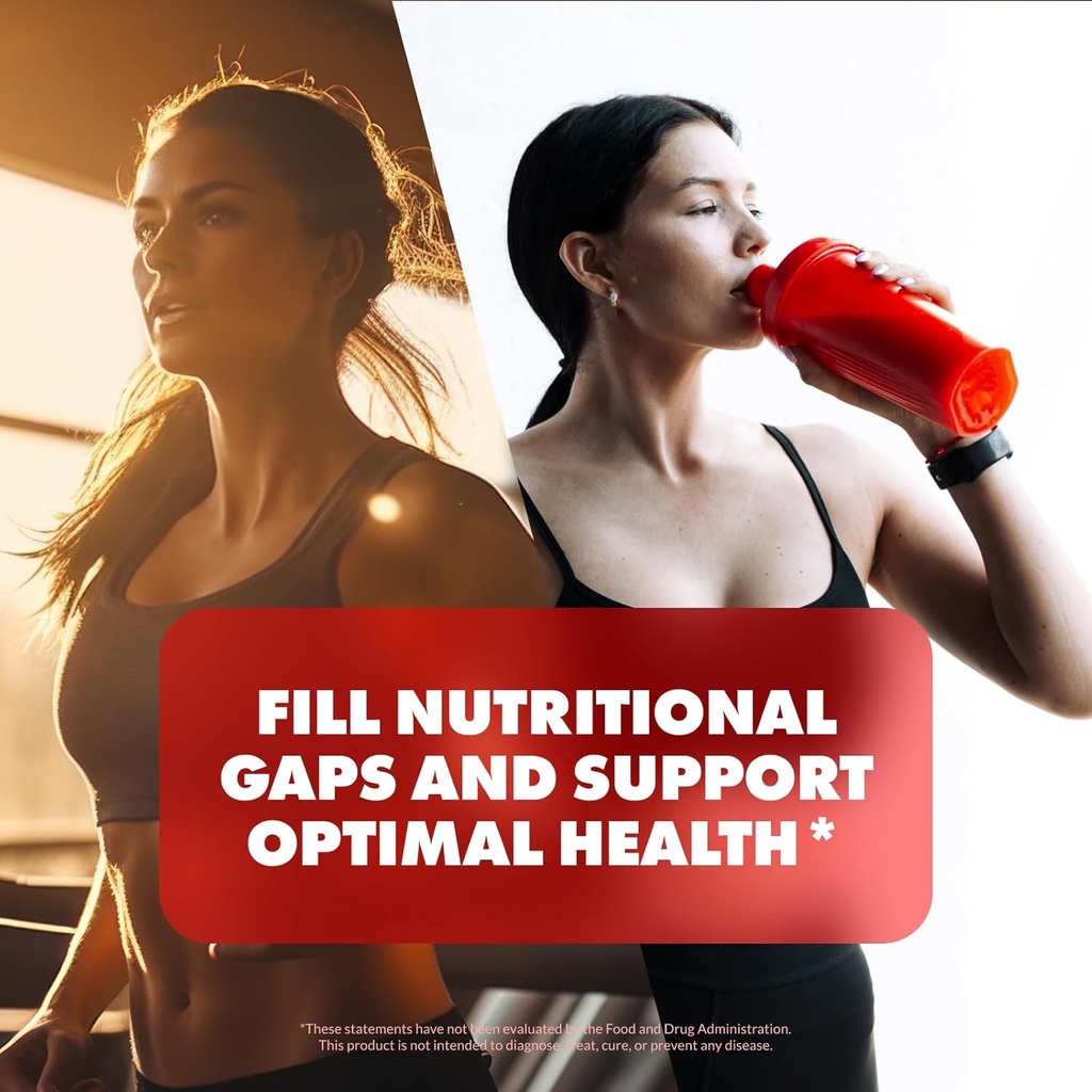 Sculpt Nation by V Shred Multivitamin - Daily Multivitamin for Women and Men with Zinc, Vitamin C, and Copper, Nutritional Support with One Serving of Fruit and Veggies - 60 Capsules 4