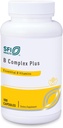 Klaire Labs SFI Health B Complex Plus - High Potency B Vitamin Complex with B12 Methylcobalamin, B6 & Metafolin Folate - Energy, GI Tract & Brain Health Support - Hypoallergenic (100 Capsules) 2