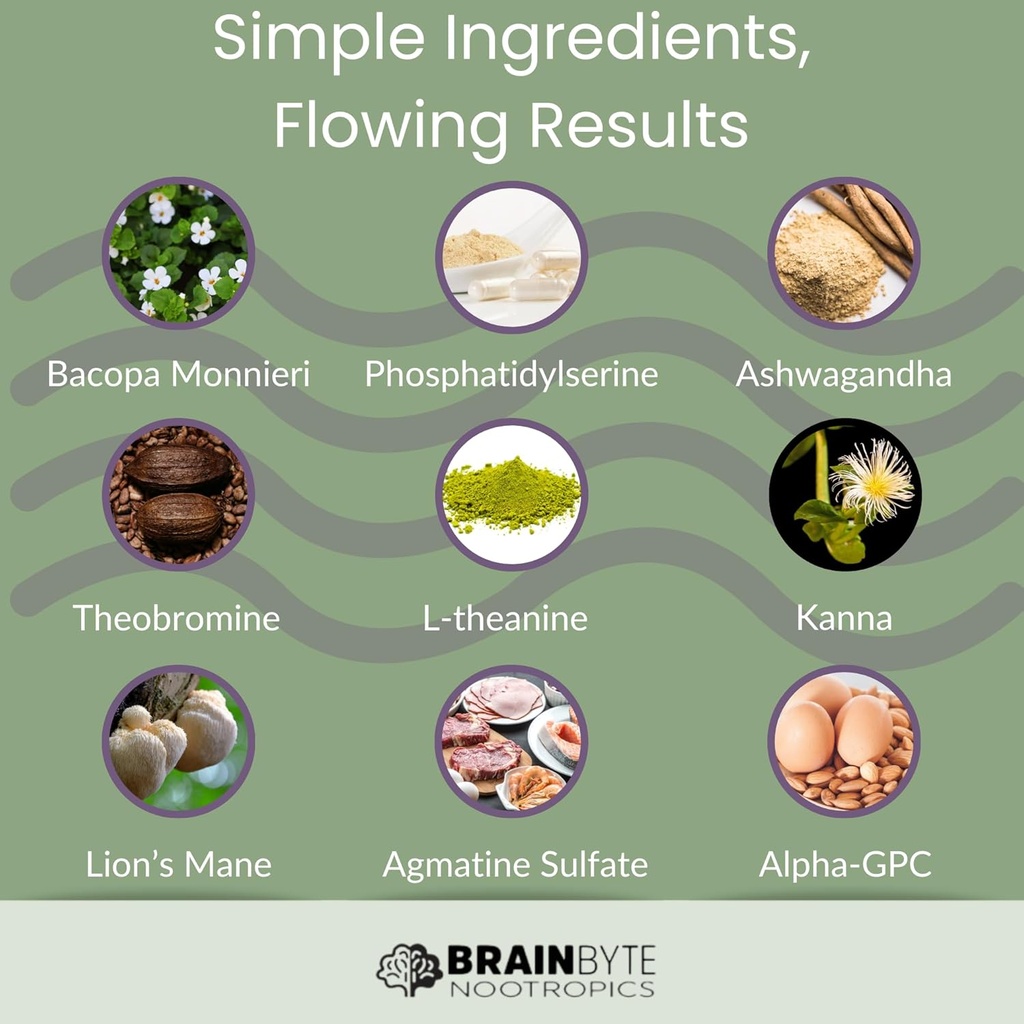 All-in-One Nootropic Supplement for Men & Women | Caffeine-Free Focus with L-Theanine & Phosphatidylserine (120 Count) 4