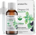 ImunON Organic Greek Oregano Oil Drops – Extra Strength 86-90% Carvacrol – Powerful Immune & Digestive Support – 200 Servings – 100% Pure, Vegan, Non-GMO, Gluten-Free – 1 fl oz (30 mL) 2
