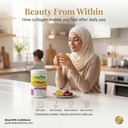 Greenfield Nutritions Halal Collagen Peptides Powder - 9g Halal Protein Probiotic, Biotin, Hyaluronic Acid & Vitamin C - 270g Halal Collagen for Women & Men - Supports Hair, Skin, Nails, Joints & Gut 2