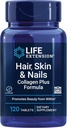 Life Extension Hair, Skin & Nails Collagen Plus Formula with Multivitamin - 120 Count & 60 Tablets 3