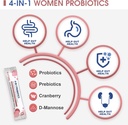 NATURE TARGET Probiotics-for-Women Prebiotics-and-Probiotics-Powder + Probiotics for Women Urinary Tract Health 3