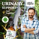 Wild & Organic Saw Palmetto Tincture - Saw Palmetto Extract Supplement for Men & Women - Liquid Powder Based Drops - Serenoa Repens Berries - Vegan, Sugar & Alcohol-Free - 4 fl oz 3