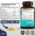NEW AGE Omega 3 Fish Oil Supplement - Non GMO - EPA, DHA Fatty Acids Gluten Free (270 Softgels (Pack of 3)) 3