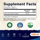 Vitamatic Lithium Orotate 20mg, 90 Capsules - Veggie Caps, Non-GMO, Gluten Free 3