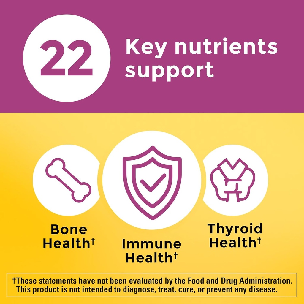 Nature Made Multivitamin For Women 50+ No Iron, Multivitamins for Women 50 Plus, Daily Nutritional Support, Nature Made Multi Vitamins, 90 Tablets, 90 Day Supply 4