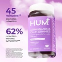 HUM Calm Ashwagandha Gummies for Women and Men, L-Theanine Ashwagandha Supplements for Daily Relaxation & Clarity Support, Vegan Fast Acting Gummy Formula, Mixed Berry Flavor, 60 Gummies 4