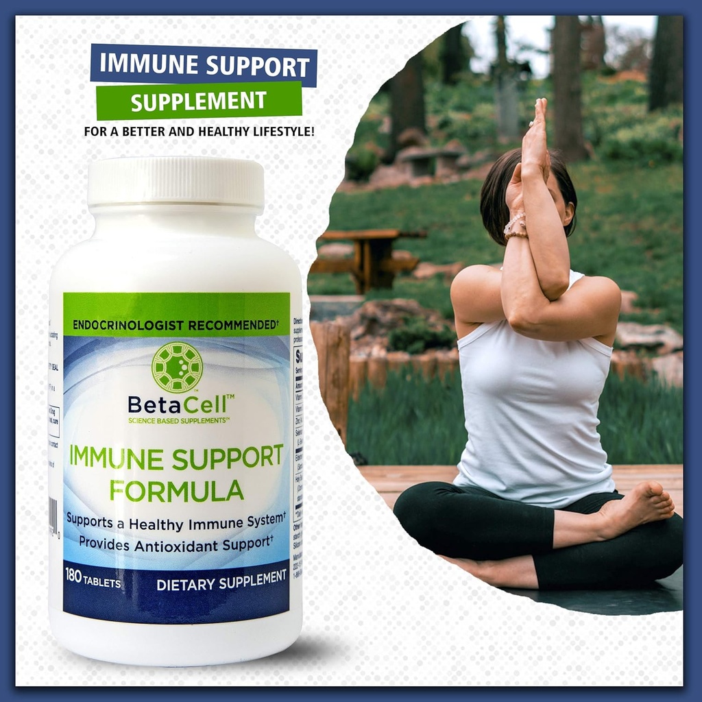 180 Tablets - 6 in 1 Immune Supplement | Vitamin C - Elderberry - Selenium - Vitamin D - Zinc and Holy Basil - Immune Defense for Adults and Kids 3