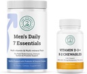 Men's Daily 7 Essentials & Vitamin D3+K2 Bundle 2