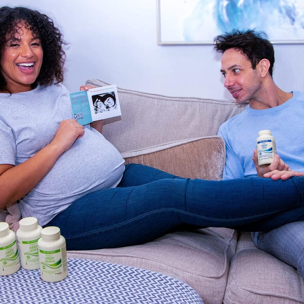 Conception Fertility Supplement for Women | Female Fertility Support | Promotes Ovulation, Regular Cycle, Hormonal Balance | CoQ10, 400µg Methylfolate (Folic Acid), Inositol, Iron, Selenium, Zinc, etc 6