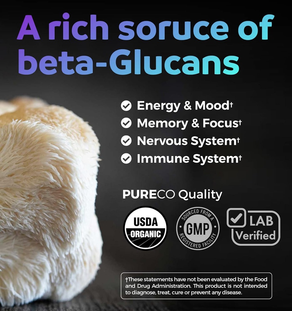 Save $4 (12% off) - Mind & Body Bundle - Organic Cranberry Concentrate (50:1 Concentrate - Equals 25,000mg of Fresh Cranberries) and Organic Lions Mane (10:1 Extract - Equals 10,000mg of Mushrooms) 6