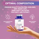 4-IN-1 URI POWER COMPLEX 1350mg - D Mannose, Cranberry, Hibiscus, and Dandelion Herb - Naturally Cleanse the Bladder and Urinary Tract 60 capsules – Specialized Approach for UTI Avoidance 5