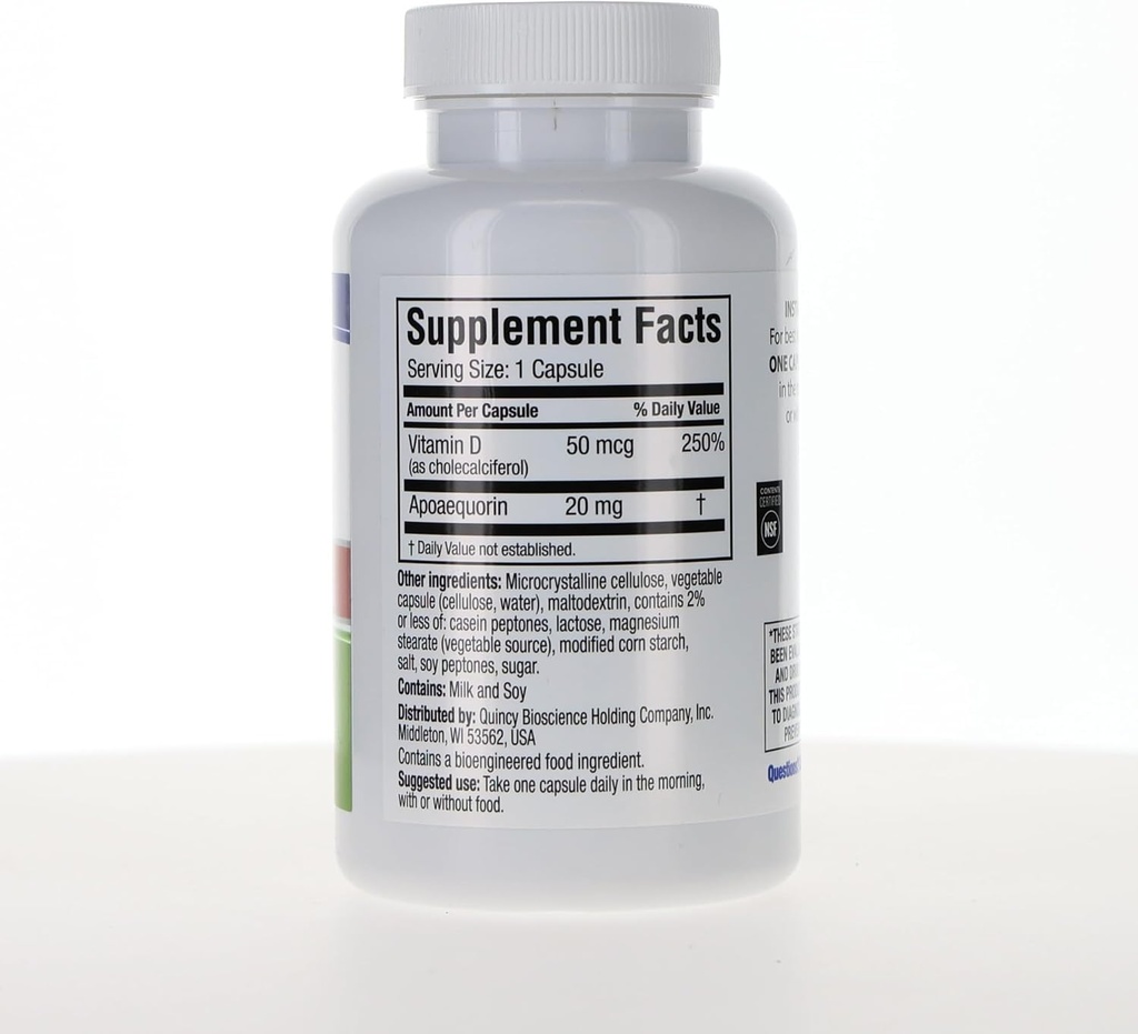 Prevagen Extra Stregnth - 120 Capsules (4 Month Supply) | Formulated for Your Brain | 20mg of Apoaequorin Plus Vitamin D3 with 7-Day Pill Minder 4