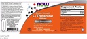 NOW Foods L-Theanine 200 mg, 60 Vegetable Capsule (2 Pack) 3