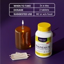 Healthy Origins Magnesium Bisglycinate Chelate (Non-GMO, Gluten Free, Cardiovascular Support, Bone Support, Neurological Support, Vegan), 360 Tablets 5