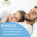 Sugar-Free Magnesium Glycinate Gummies with L-Threonate, Magnesium Supplements for Women and Men with Ashwagandha, L-Theanine, GABA, Vitamin C, B6 3