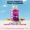 Vitamatic Prebiotic Fiber Gummies for Adults – 7g Fiber per Serving – 60 Pectin-Based Gummies Extra Strength, Zero Sugar Added – Supports Digestive Health & Regularity – Non-GMO, Vegan, Gluten-Free 6