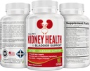 Kidney & Bladder (3-Month) Health Support Supplement | All-in-1 Urinary Tract Supplements with 21 Active Ingredients | Kidney Cleanse Detox Support Nutrients | 90-Day Bulk Supply | 90 Capsules 5