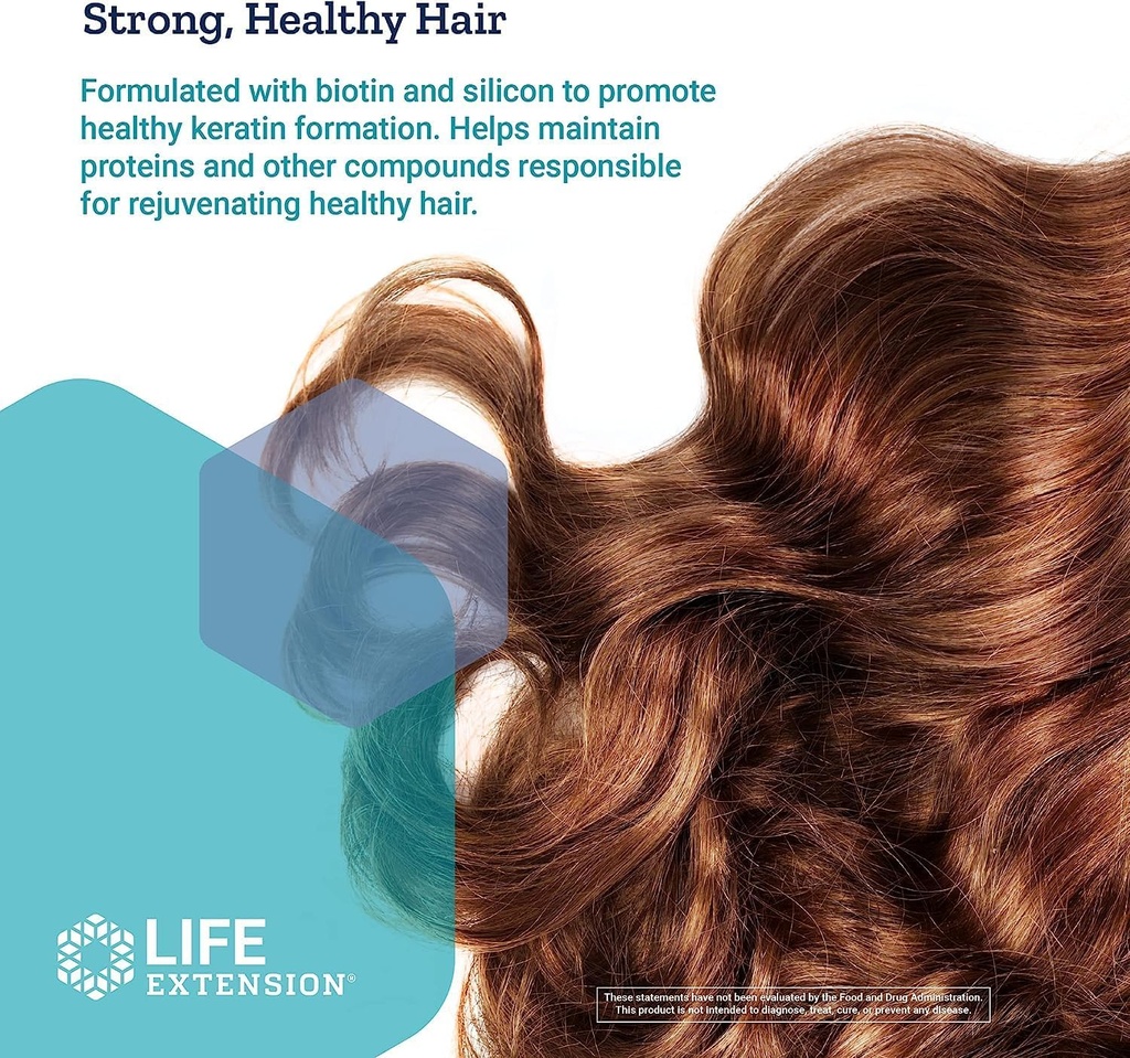 Life Extension Hair, Skin & Nails Collagen Plus Formula with Vitamin D3 5000 IU - Promotes Collagen, Keratin, Bone, Brain, Immune & Nail Health - 120 Count & 60 Softgels 5