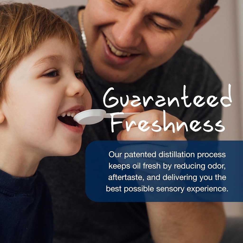 WILEYS FINEST SPO Oil Fish Epa Kids Elementary Mango Peach, 4.23 FZ 6