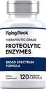 Piping Rock Proteolytic Enzymes Supplement | 120 Capsules | Broad Spectrum Complex | Vegetarian, Non-GMO, Gluten Free 2