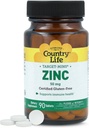 Country Life Target-Mins Zinc 50 mg 90 Tablets - Zinc Supplements for Immune Health - Zinc 50mg - Zinc Support 2