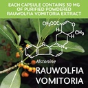 Beljanski® Products - Rovol V® Dietary Supplement - Rauwolfia Vomitoria Extract - 100 Capsules 6