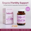 Ladywell Fertility + Egg Health | Fertility Support | Ovarian Health, Egg Quality, Ovulation & Conception Wellness Support | CoQ10, Folate + Key Ingredients | Science-Backed Women’s Supplement, 60 Ct 3