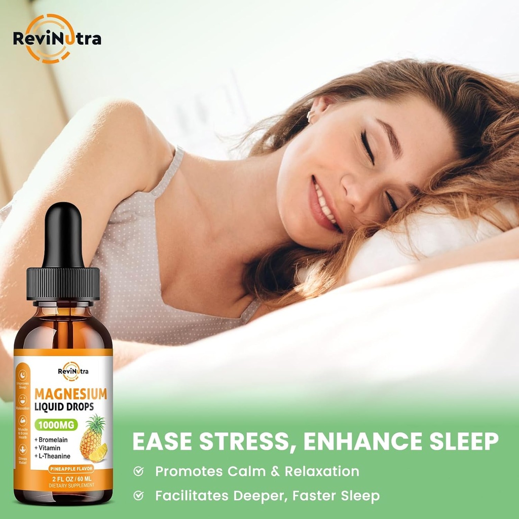 Liquid Magnesium & Iron Supplement Pineapple Flavor 4