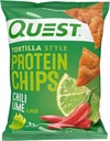 Quest Nutrition Tortilla Style Protein Chips Variety Pack, Chili Lime, Nacho Cheese, Loaded Taco, Low Carb, High Protein, Gluten Free, 1.1 oz (Pack of 12) 6