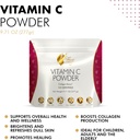 Cocó March N.M.D 1000 mg Vitamin C Powder- for Collagen Production & Immune Support, Zinc, Bromelain, Quercetin, L-Lysine - Free from: Gluten Dairy, Soy, GMOs, Vegan and Keto Friendly 10 Oz 5