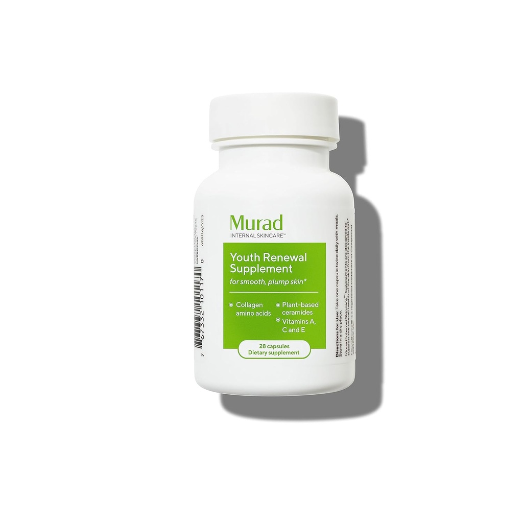 Murad Youth Renewal Supplement for Smooth, Plump Skin – Anti-Aging Beauty Supplement - Collagen and Ceramides Reduce Wrinkles and Fine Lines from Within 2