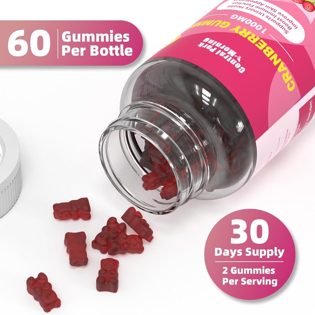 Cranberry Gummies for Urinary Tract Health 6