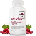 Everyday Blood Pressure Support and Hypertension Supplement - Hawthorn Berry, Arjuna, Magnesium, and Rauwolfia for Heart Health, Circulation, and Cholesterol Support (30 Day Supply, 60 Capsules) 2