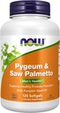 NOW Foods Pygeum & Saw Palmetto 120 Softgel (Pack of 2) 2