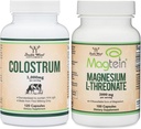 Colostrum Supplement (120 Capsules) and Magnesium L-Threonate (100 Capsules) 2
