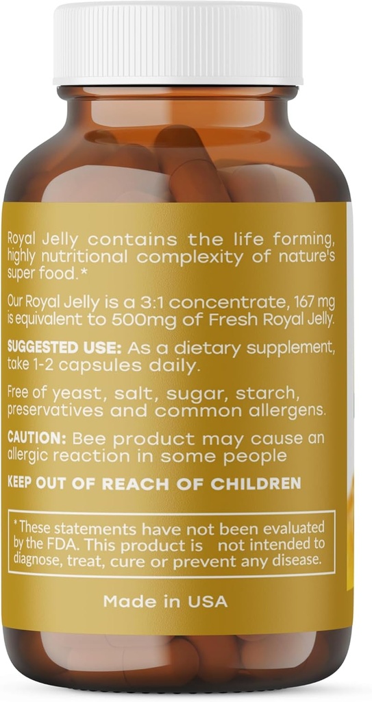 Royal Jelly, 500 mg, 90 Count 3